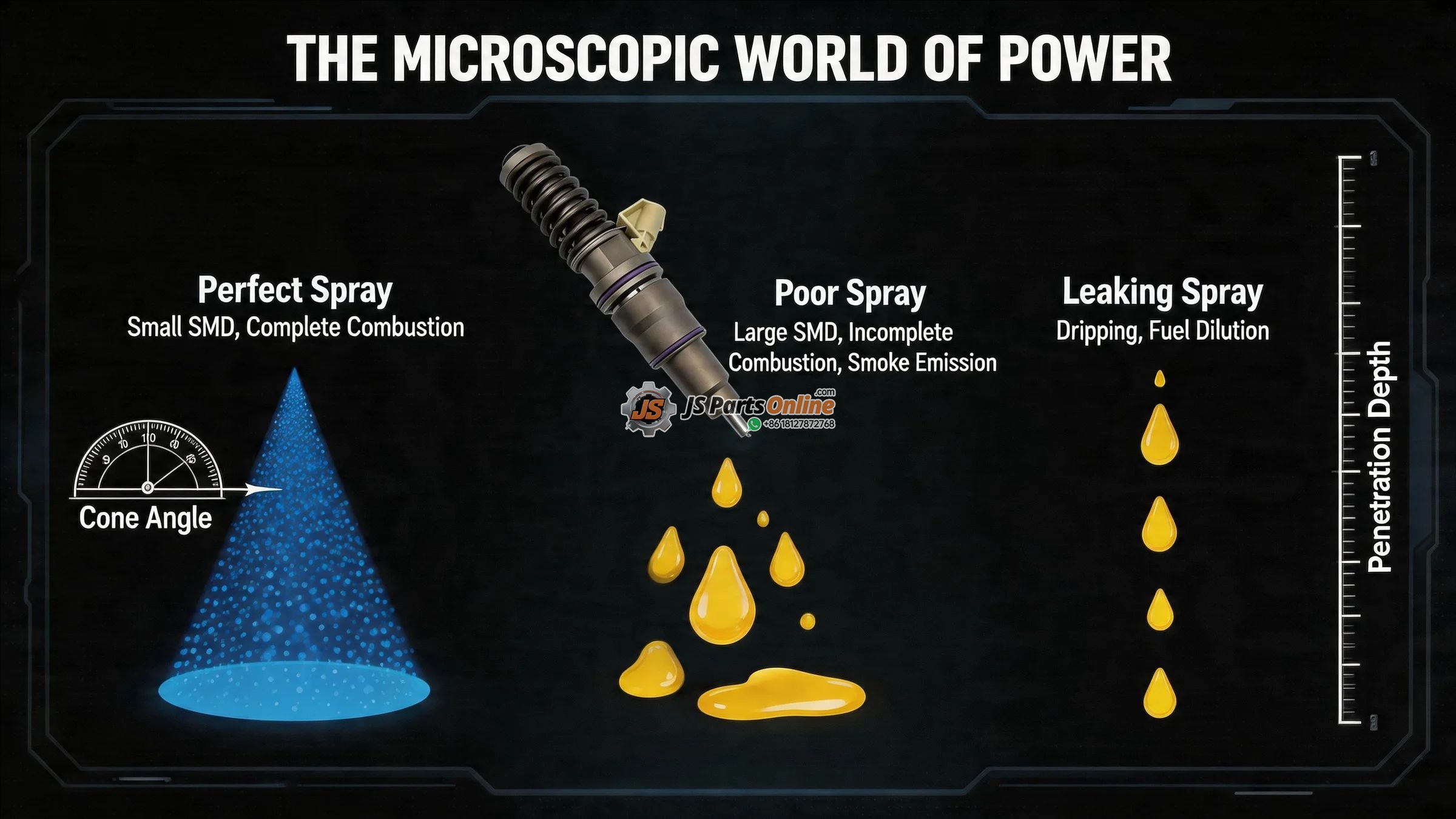 Fuel Injector Spray Pattern Science: The Key to Efficient Combustion