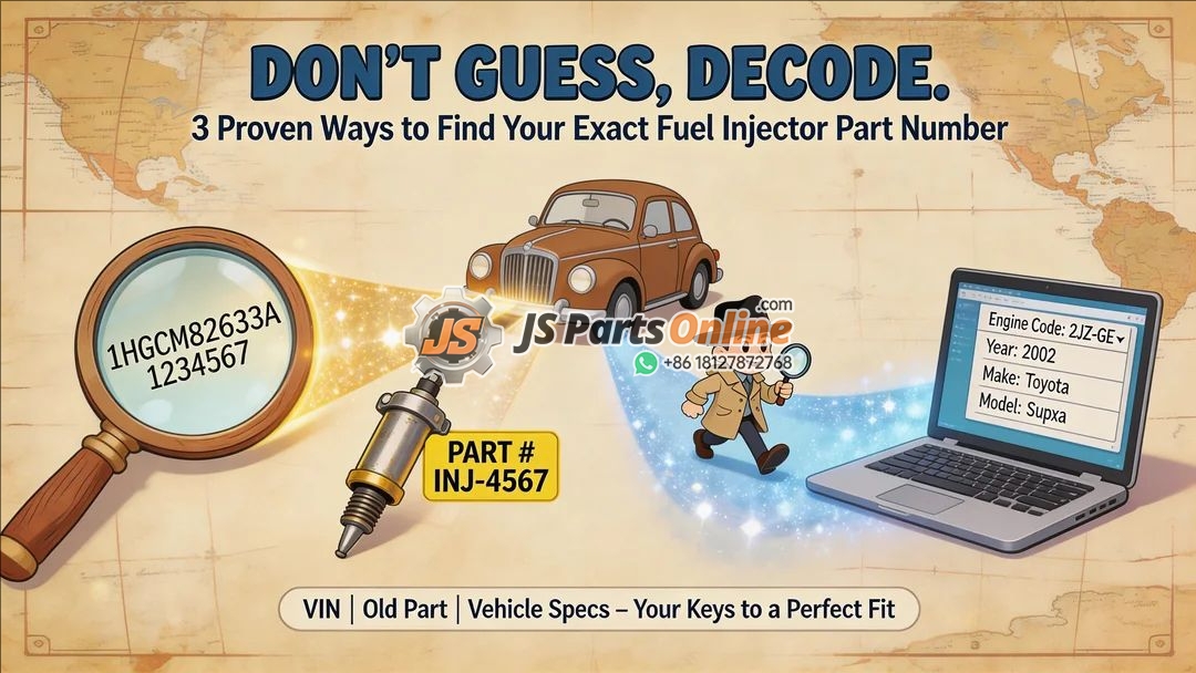 How to Find the Exact Fuel Injector Part Number for Your Engine