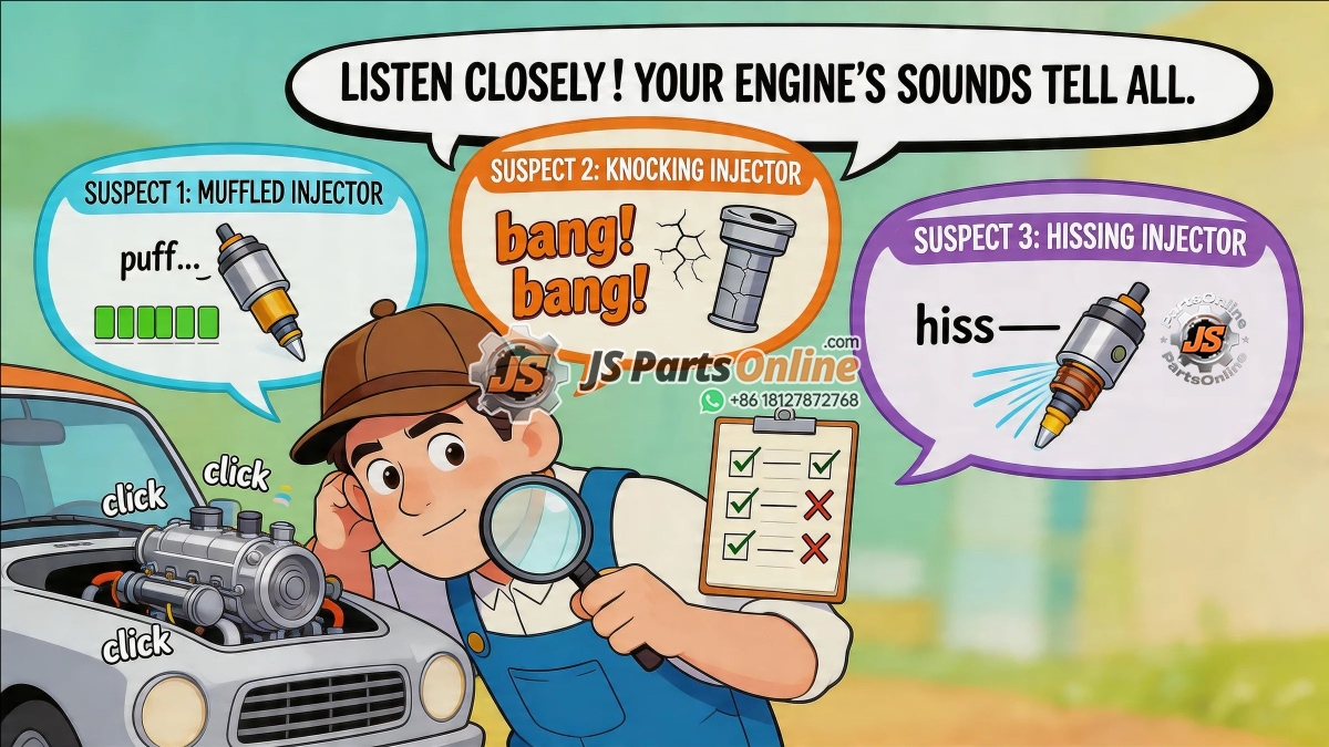Listen & Feel: How to Diagnose Fuel Injector Problems by Sound & Vibration