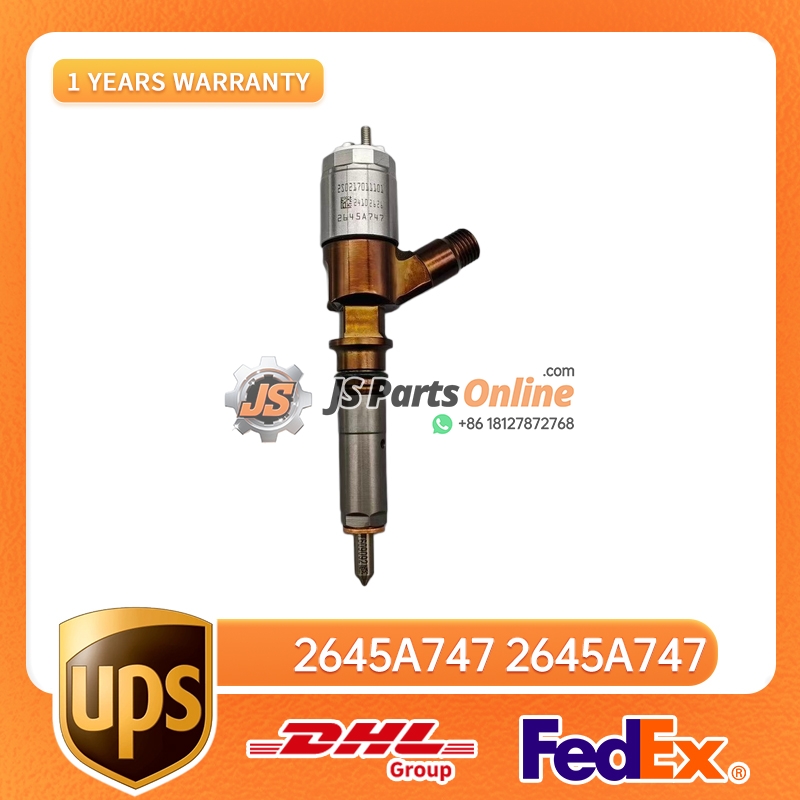 320-0680 10R-7672 2645A747 Diesel Fuel Injector for Caterpillar CAT C4.4 C6.6 322D 6 - JS Parts Online 320-0680 10R-7672 2645A747 Diesel Fuel Injector for Caterpillar CAT C4.4 C6.6 322D - 6