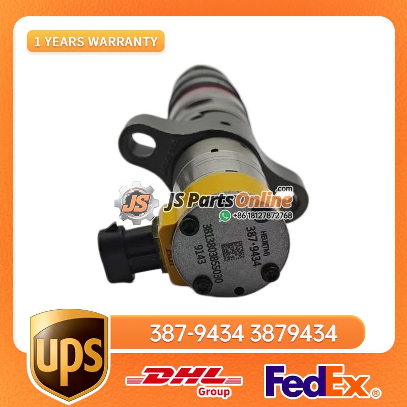 387-9434 10R-7221 Fuel Injector for Caterpillar CAT C9 330D 4 - JS Parts Online 387-9434 10R-7221 Fuel Injector for Caterpillar CAT C9 330D - 4